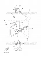 POMPE A HUILE pour Yamaha YQ50 de 2002