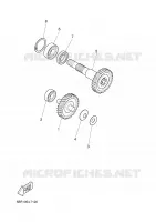 TRANSMISSION pour Yamaha YQ50 de 2002