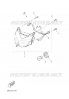 PHARE  pour Yamaha YQ50 de 2002
