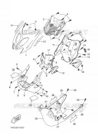 PROTEGE JAMBES pour Yamaha YQ50 de 2002