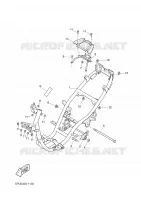 CADRE pour Yamaha YQ50 de 2002