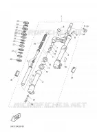 FOURCHE pour Yamaha YQ50 de 2002