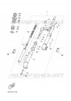 FOURCHE pour Yamaha YQ50L de 2001
