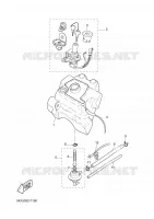 RESERVOIR A ESSENCE pour Yamaha YQ50L de 2001