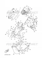 PROTEGE JAMBES pour Yamaha YQ50L de 2001