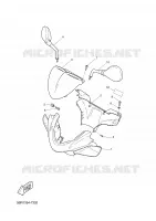CARENAGES 1  pour Yamaha YQ50L de 2001