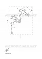 FEU ARRIERE pour Yamaha YQ50L de 2001