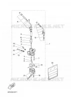 CARBURATEUR pour Yamaha YQ50L de 2001