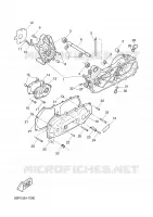 CARTER MOTEUR pour Yamaha YQ50L de 2001