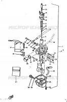 CARBURATEUR pour Yamaha DT50R de 1995