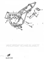 CADRE pour Yamaha DT50R de 1995