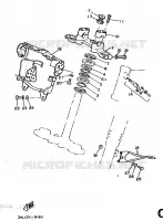 DIRECTION pour Yamaha DT50R de 1995