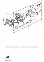 FEU ARRIERE pour Yamaha DT50R de 1995
