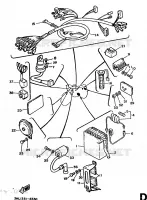 PARTIE ELECTRIQUE pour Yamaha DT50R de 1995