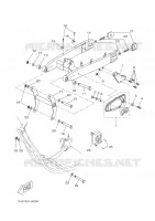 BRAS ARRIERE pour Yamaha X-LIMIT S.M - DT50RSM de 2003