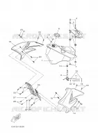 RESERVOIR A ESSENCE pour Yamaha X-LIMIT S.M - DT50RSM de 2003