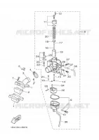 CARBURATEUR pour Yamaha DT50RSM de 2005