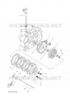 EMBRAYAGE DE DEMARREUR pour Yamaha DT50RSM de 2005