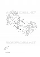BARILLET DE SELECTION / FOURCHETTE pour Yamaha DT50RSM de 2005