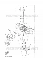 CARBURATEUR pour Yamaha DT50RSM de 2005