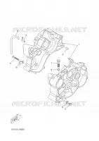 CARTER MOTEUR pour Yamaha DT50RSM de 2005