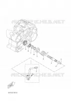 DEMARREUR pour Yamaha DT50RSM de 2005
