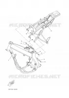 CADRE pour Yamaha DT50RSM de 2005