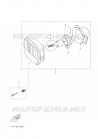 PHARE  pour Yamaha DT50RSM de 2005
