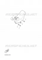 RESERVOIR D'HUILE pour Yamaha AEROX 50 ROSSI de 2006