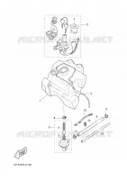 RESERVOIR A ESSENCE pour Yamaha AEROX 50 ROSSI de 2006