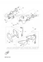 CLIGNOTANT pour Yamaha AEROX 50 ROSSI de 2006