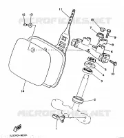 DIRECTION pour Yamaha YZ125S de 1986