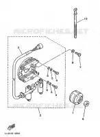 ALLUMAGE pour Yamaha YZ125S de 1986