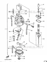 CARBURATEUR pour Yamaha YZ125S de 1986