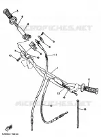 ROUE AVANT pour Yamaha YZ125 de 1989