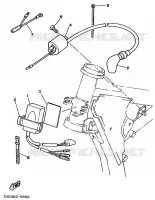 PARTIE ELECTRIQUE 1 pour Yamaha YZ125 de 1989