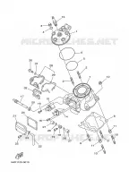 CULASSE pour Yamaha YZ125 de 2000