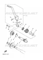 DEMARREUR pour Yamaha YZ125 de 2000