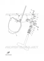 DIRECTION pour Yamaha YZ125 de 2000