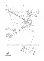 MAITRE CYLINDRE AVANT pour Yamaha YZ125 de 2000