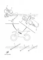 PARTIE ELECTRIQUE 1 pour Yamaha YZ125 de 2000