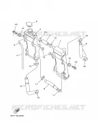 RADIATEUR / DURITES pour Yamaha YZ125 de 2000