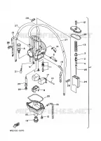 CARBURATEUR pour Yamaha YZ125J de 1997