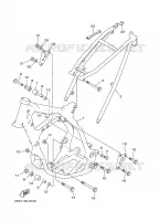 CADRE pour Yamaha YZ125J de 1997