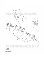 VILEBREQUIN / PISTON pour Yamaha YZ125J de 1997