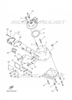 CULASSE pour Yamaha YZ125J de 1997