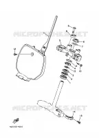 DIRECTION pour Yamaha YZ125J de 1997