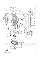 CARBURATEUR pour Yamaha YZ125J de 1997