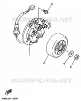 ALLUMAGE pour Yamaha YZ125LC de 1992