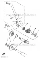 DEMARREUR pour Yamaha YZ125LC de 1993
